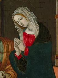 Die Jungfrau der Geburt, wahrscheinlich ca. 1500