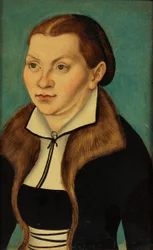 Diptychon mit den Porträts von Luther und seiner Frau