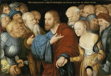 Christus und die Ehebrecherin