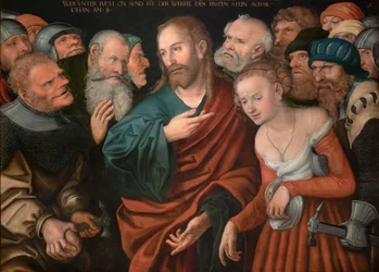 Christus und die Ehebrecherin