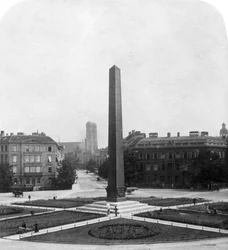 Karolinenplatz, München, Deutschland, um 1900