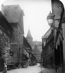 Das Tiergärtnertor, Nürnberg, Deutschland, ca. 1900er Jahre