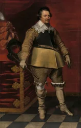 Porträt von Ernst Casimir I., Graf von Nassau-Dietz