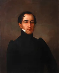 Porträt von Alexander Pawlowitsch Bakunin 1799-1862, 1832