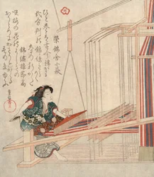 Hataori Weben, ca. 1829