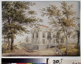Der Eremitage-Pavillon in Peterhof
