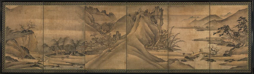 Landschaft der vier Jahreszeiten