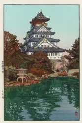 Das Schloss von Ōsaka
