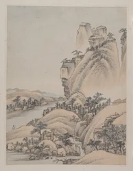 Landschaften, datiert 1668