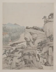 Landschaften, datiert 1668