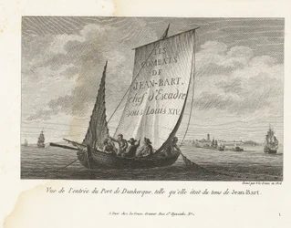 Eingang zum Hafen von Dünkirchen, ca. 1693-1694