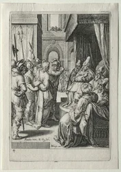 Passionszyklus: Christus vor Herodes