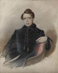 Porträt von Andrey Nikolayevich Muravyov 1806-1874, 1841