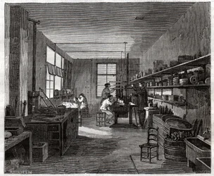 Galvanoplastik-Werkstatt