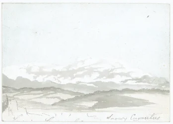 Wolkenstudie von Luke Howard, ca. 1808-1811