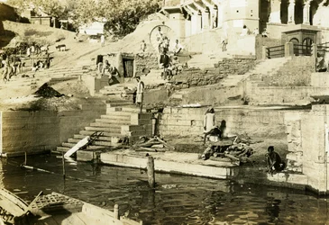 Einäscherung am Ganges