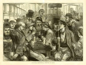 Die Absinthtrinker, Paris 1872