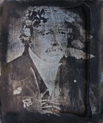 Louis Jacques Mandé Daguerre, französischer Fotografie-Pionier, ca. 1840er