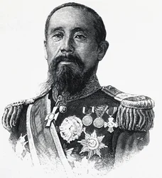 Porträt von Ito Hirobumi (1841-1909), japanischer Politiker