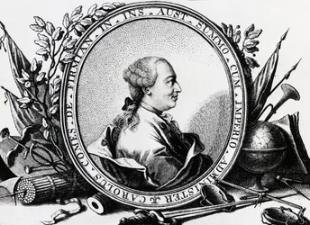 Porträt von Karl Joseph von Firmian (1716-1782), österreichischer Politiker, Gravur