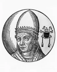 Porträt von Stephan VII. oder VIII. (gestorben 931)