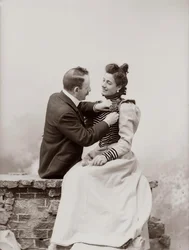 Porträt eines Mannes und einer Frau