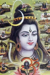 Shiva, der hinduistische Gott der Transformation oder Zerstörung