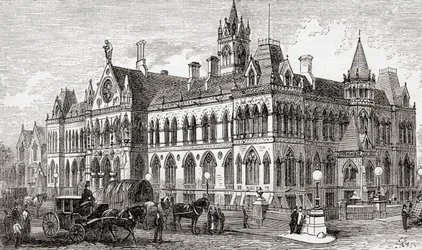 Die Manchester Assize Courts, Manchester, England