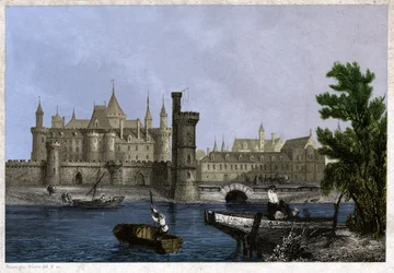 Das alte Louvre, Anfang des 19. Jahrhunderts