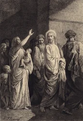 Eine Frau verherrlicht Jesus