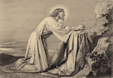 Jesus betet