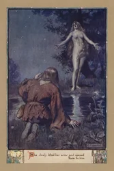 Sie hob langsam ihre Arme und öffnete sie ihm