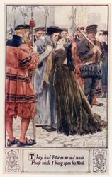 Sie hatten Mitleid mit mir und machten eine Pause, während ich an seinem Hals hing