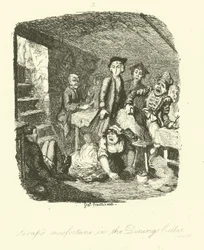 Illustration für Roderick Random von Tobias Smollett