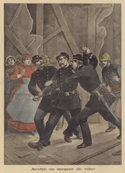 Verhaftung eines Polizisten