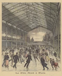 Eisbahn in Paris