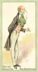 Barnes Newcome, Die Newcomes (Chromolitho)