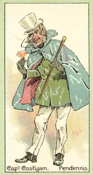Captain Costigan, Pendennis (Chromolitho)