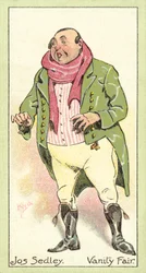Jos Sedley, Jahrmarkt der Eitelkeiten (Chromolitho)