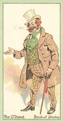 Der ODowd, Buch der Snobs (Chromolitho)