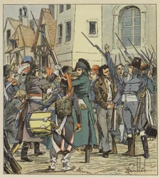 Die ganze Nation griff zu den Waffen