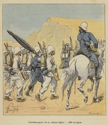 Die Nachhut der leichten Kolonne, 200. Linie