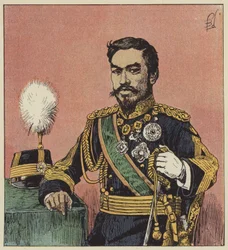 Der Mikado Mutsu-Hito, Kaiser von Japan