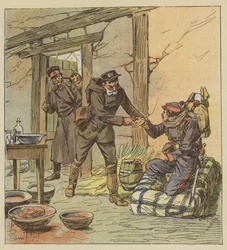 Doktor Libert rettet einem Mobilen aus Calvados das Leben, indem er ihm eine Wunde zufügt