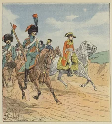 Der Erste Konsul und die Jäger der Konsulargarde, Wachen