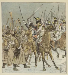 Die Kürassiere von Doumerc machen 1.800 Russen zu Gefangenen