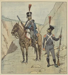 Die an die Türken angrenzenden Provinzen hatten kroatische Regimenter