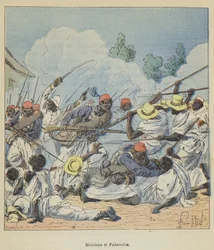 Milizionäre und Fahavolos