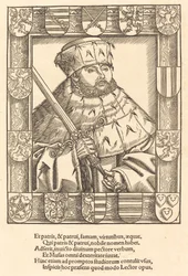 Johann Friedrich der Großmütige, in Kurfürstenrobe