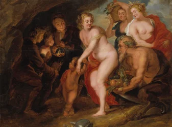 Ohne Ceres und Bacchus friert Venus, um 1650